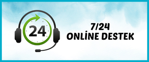 7/24 Destek
