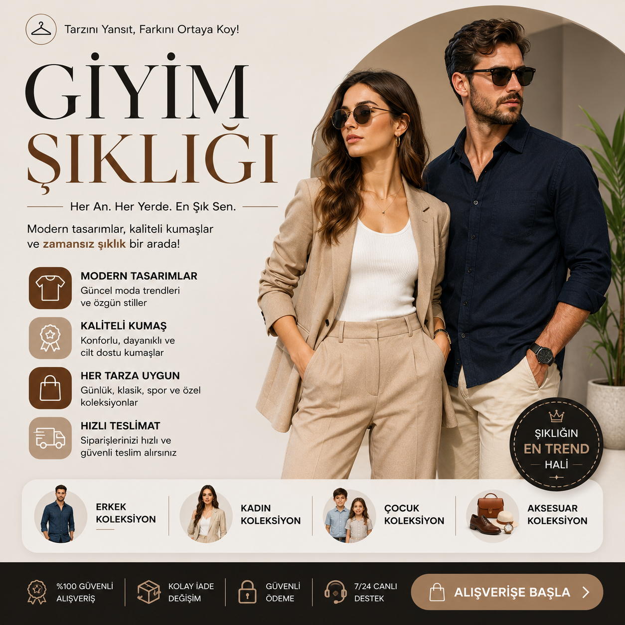 GİYİM ŞIKLIK