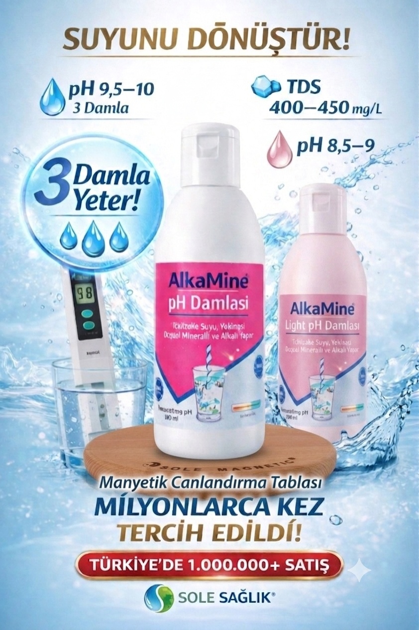 Alkali pH Damlası Çözüm Paketi 