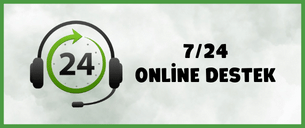 7/24 Destek