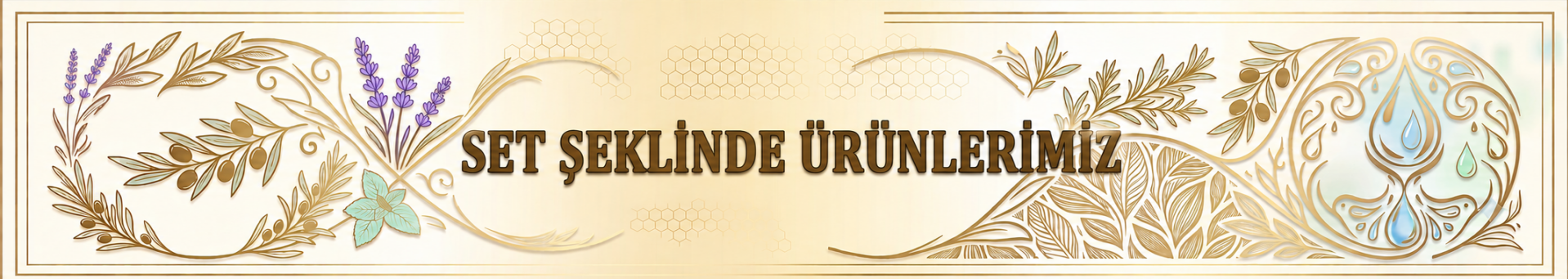 Set Şeklinde Ürünlerimiz yazısı