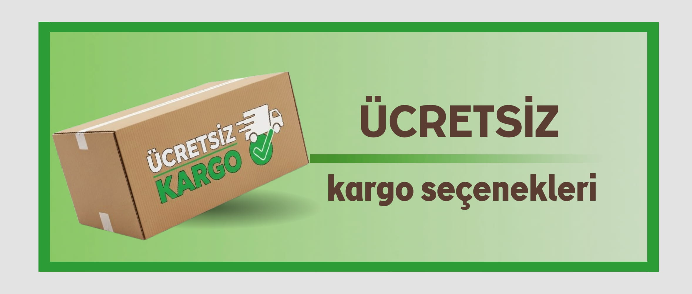 ücretsiz kargo