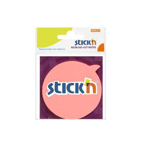 HOPAX STİCKN 70X70 YAPRAK BALON NEON A.PEMBE 50 YP
