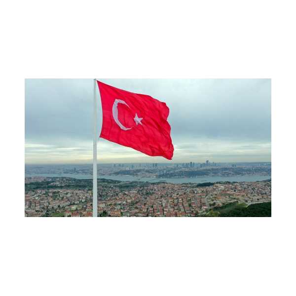 400X600 CM 1. KALİTE ALPAKA TÜRK BAYRAĞI