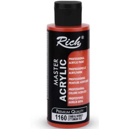 RİCH AKRİLİK BOYA 120ML 1160 OSMANLI KIRMIZI