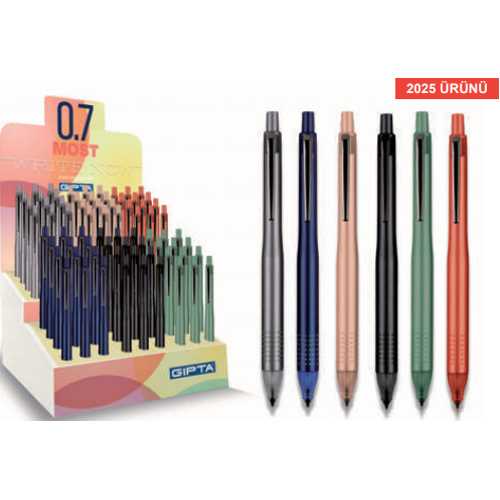 GIPTA VERSATİL KALEM-MOST 4 RENK  0.7 -72-