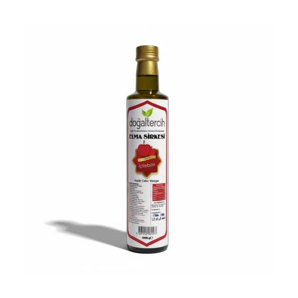 DOĞALTERCİH İÇİLEBİLİR DOĞAL FERMANTASYON ELMA SİRKESİ 500 ML