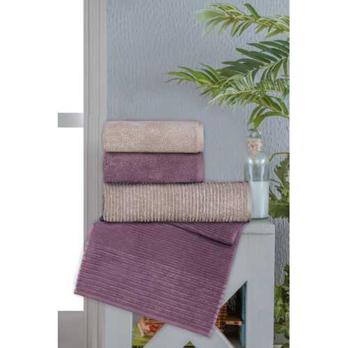ALTINBAŞAK JAKARLI 4´LÜ 50X90 EL HAVLUSU LISA V2