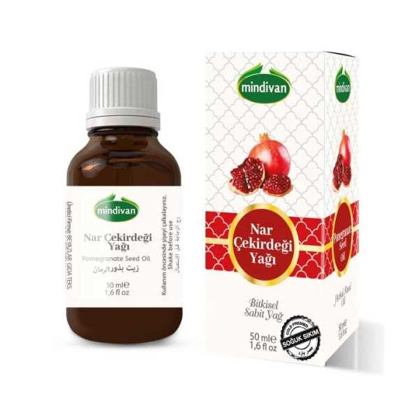 MİNDİVAN NAR ÇEKİRDEĞİ YAĞI - 50 ML. 