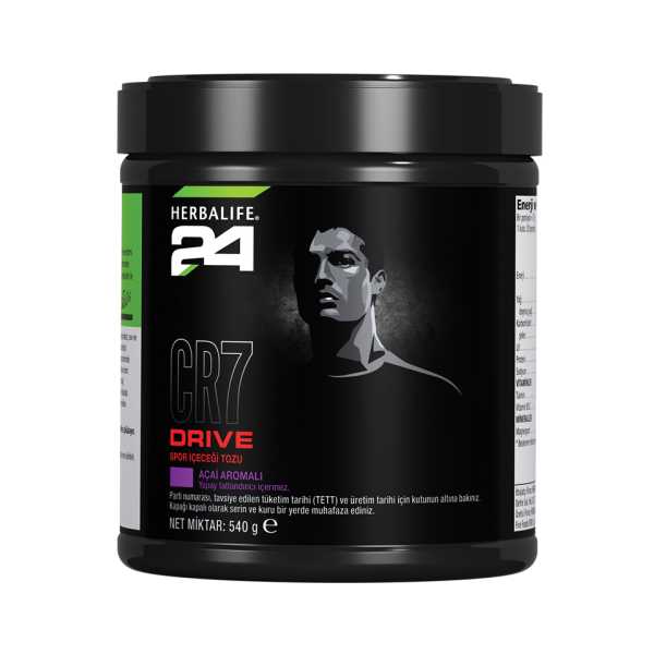 HERBALİFE NUTRITION SHOP  SPOR İÇECEĞİ TOZU CR7 DRİVE AÇAİ AROMALI AÇAİ 540G
