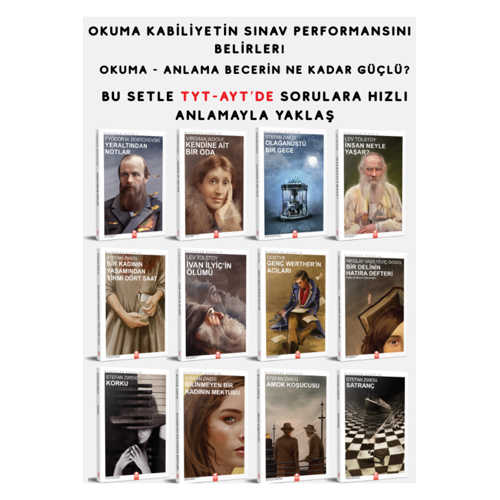 DÜNYA KLASİKLERİYLE ANLAMA HIZINI ARTIR, TYT-AYT SORULARINA FARK YARATARAK YAKLAŞ!