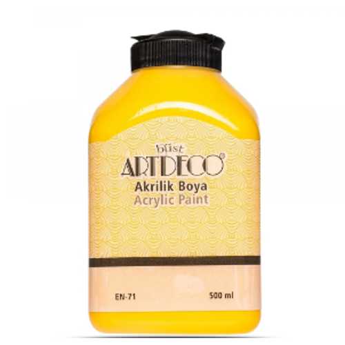 ARTDECO AKRİLİK BOYA 500ML 3602 K.SARI
