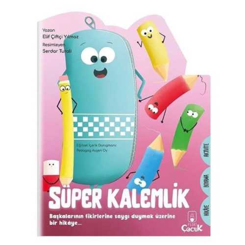 KİVİ ŞEKİLLİ KİTAPLAR 3LÜ AKTİVİTE KALEMLİK ÇANTA
