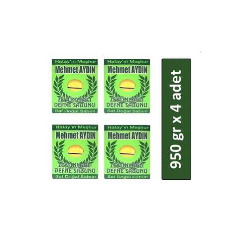 ZEYTİNYAĞLI DEFNE SABUNU 950 GR X 4 ADET