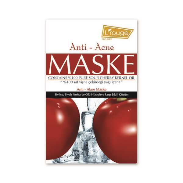 L'ROUGE ANTİ AKNE MASKE (VİŞNELİ MASKE) 6X 15 ML