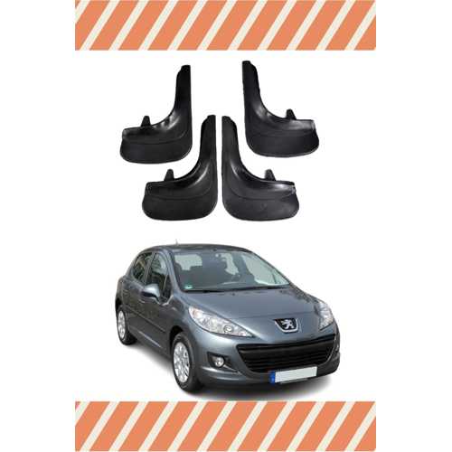 PEUGEOT 207 4'LÜ TOZLUK ÇAMURLUK PAÇALIK