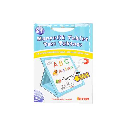 DIYTOY MANYETİK YAZI TAHTASI ERKEK MAVİ MTM0582