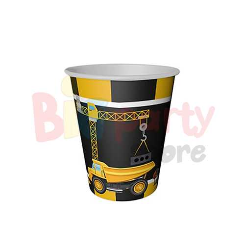 BRŞ KARTON BARDAK İNŞAAT TEMALILİSANSLI 8OZ 8Lİ