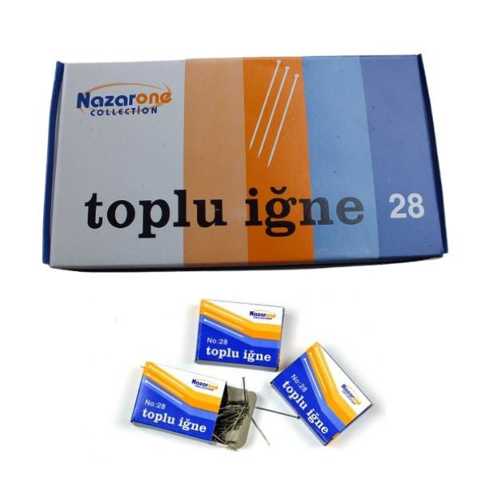 NAZARONE TOPLU İĞNE 20GR NO:28