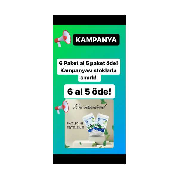 DNC GİNSENG BANT 6 AL 5 ÖDE