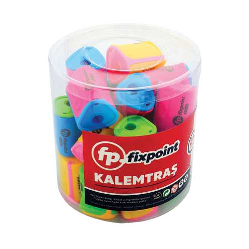 FİXPOİNT KALEMTIRAŞ TEKLİ KAVANOZ P-0049 -24-