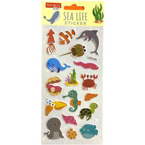 TANEX TNX-5101 SEA LIFE STİCXKER-2 PUFFY STİCKER