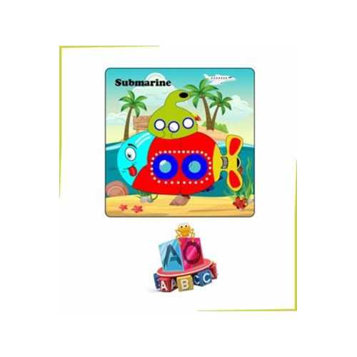 ANKEBUT MİNİ DENİZALTI AHŞAP PUZZLE