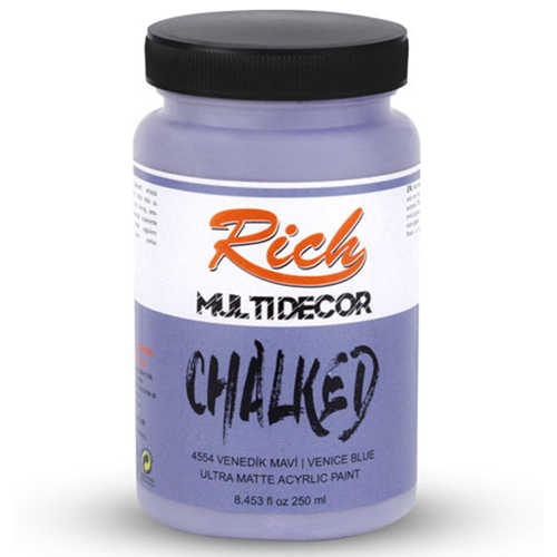 RİCH MULTİDEKOR CHALKED 250ML 4554 VENEDİK MAVİ