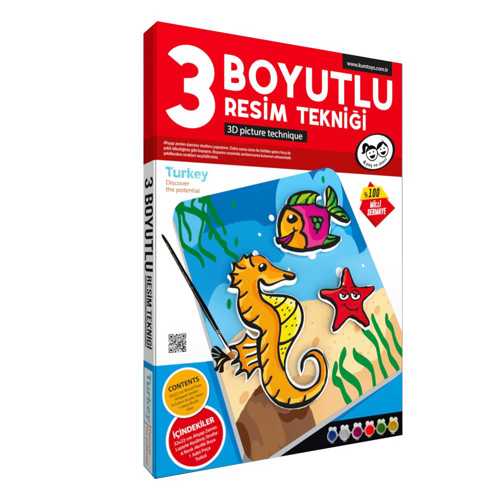 KUMTOYS ÜÇ BOYUTLU RESİM TEKNİĞİ