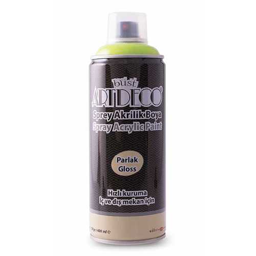 ARTDECO AKRİLİK SPREY BOYA 400ML LİMON YEŞİLİ 525