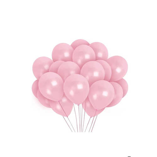 AS BALON 12" İÇ MEKAN HELYUM 100LÜ PEMBE
