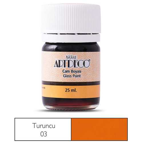 ARTDECO CAM BOYASI 25ML TURUNCU 03