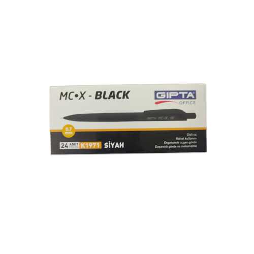 GIPTA VERSATİL KALEM MC X  BLACK 0.7 -24-