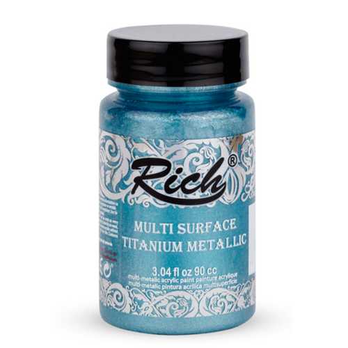 RİCH MULTİ TİTANİUM  METALİK 90ML 2574 ŞEKER MAVİ