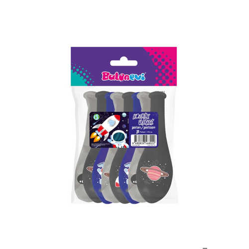 BALONEVİ BALON KOZMİK GALAKSİ 12" 8Lİ