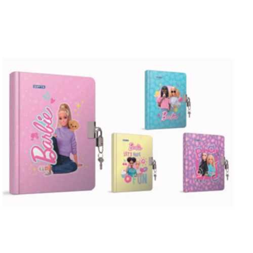 GIPTA 14X20 HATIRA DEFTERİ BARBİE KİLİTLİ