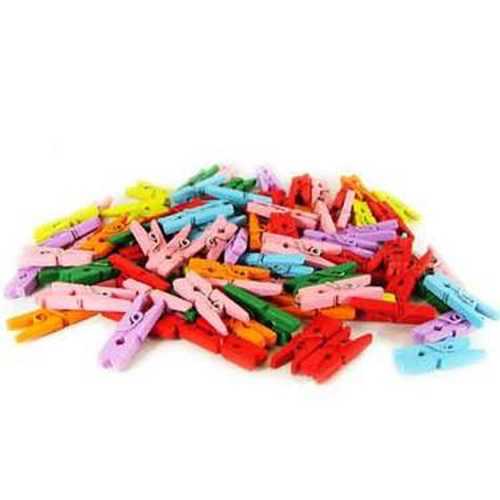 ALSA MİNİ MANDAL RENKLİ 25MM 20Lİ