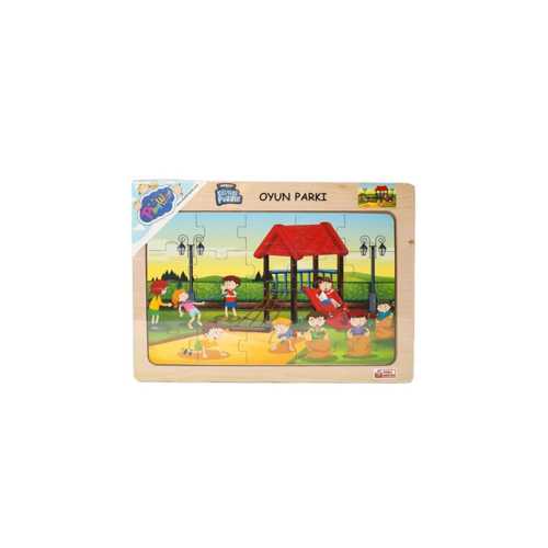PW AHŞAP EĞİTİCİ PUZZLE OYUN PARKI ONY-175