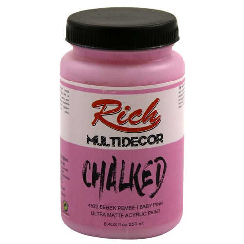 RİCH MULTİDEKOR CHALKED 250ML 4522 BEBEK PEMBE