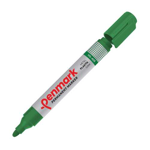 PENMARK PERMANENT MARKER YUVARLAK UÇ YEŞİL E