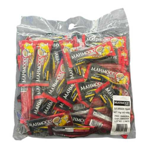 MAHMOOD COFFEE 3Ü1 ARADA 10 GR 40 LI OTOBÜS İKRAMLIK HAZIR KAHVE