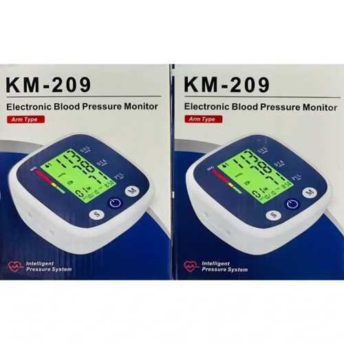 OTOMATİK DİJİTAL LCD ELEKTRONİK TANSİYON ALETİ KOL TİPİ KM-209 AKILLI BASINÇ SİSTEMİ (4172)
