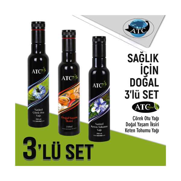 SAĞLIK İÇİN DOĞAL 3'LÜ SET