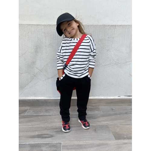 TUBİBEBE 2'Lİ ÇİZGİLİ RELAX TAKIM