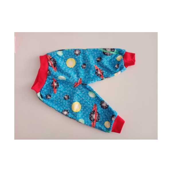 GALAKSİ BASKILI BEBEK EŞOFMAN ALTI (UNISEX) TUHFETOWER