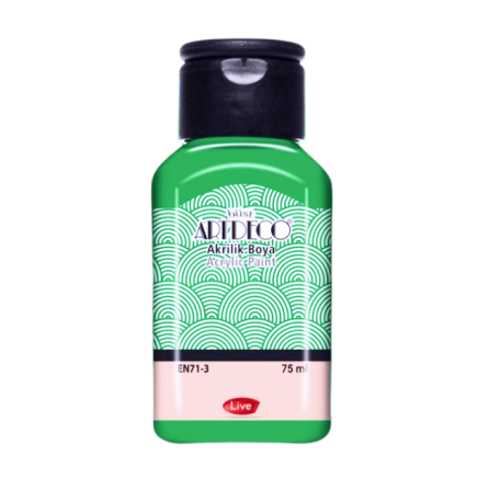 ARTDECO AKRİLİK BOYA 75ML YAPRAK YEŞİLİ 3672