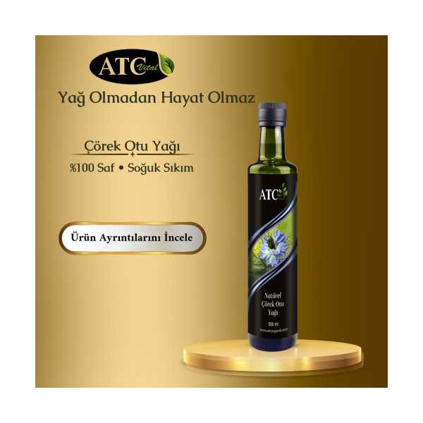 ATC VİTAL ÇÖREK OTU YAĞI 500 ML