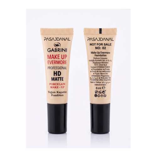 MAT FONDÖTEN PROFESSIONAL HD MATTE FOUNDATION 8 ML NO:2 (TESTER)
