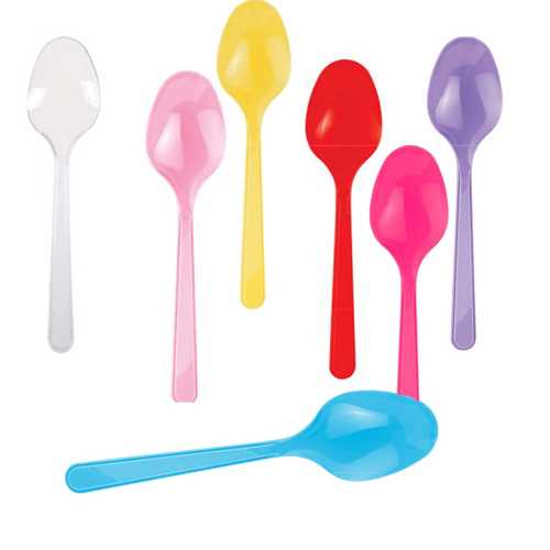 NİCE PLAST RENKLİ KAŞIK 25 ADET