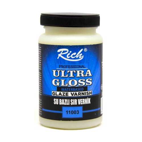 RİCH ULTRA GLOSS SU BAZLI SIR VERNİK 250ML